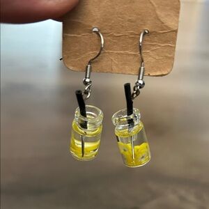 “Lemonade Jar” Earrings